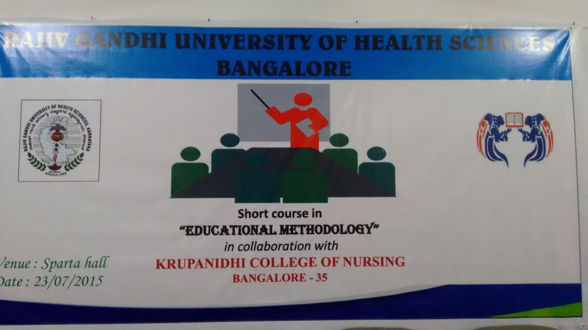 Krupanidhi Group of Institutions Bangalore Workshop photo 5